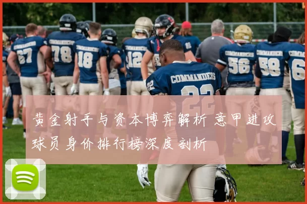 黄金射手与资本博弈解析 意甲进攻球员身价排行榜深度剖析