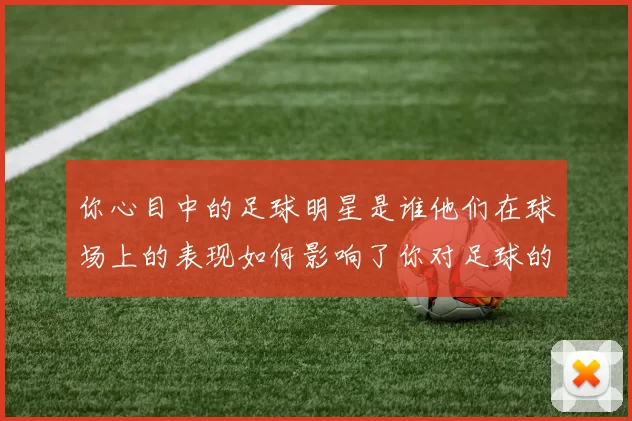 你心目中的足球明星是谁他们在球场上的表现如何影响了你对足球的热爱