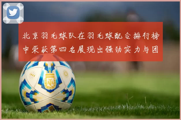 北京羽毛球队在羽毛球配合排行榜中荣获第四名展现出强劲实力与团队默契