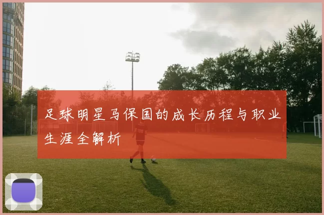 足球明星马保国的成长历程与职业生涯全解析